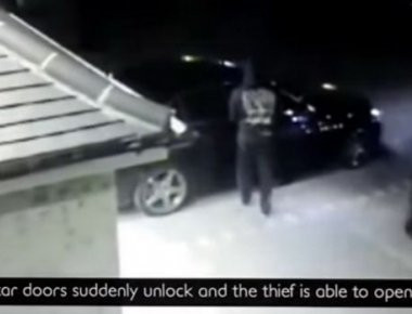 High-tech κλοπή Mercedes μέσα σε λίγα δευτερόλεπτα (φωτό, βίντεο)